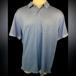 Members Mark Men's Blue Short Sleeve Polo Shirt XXL